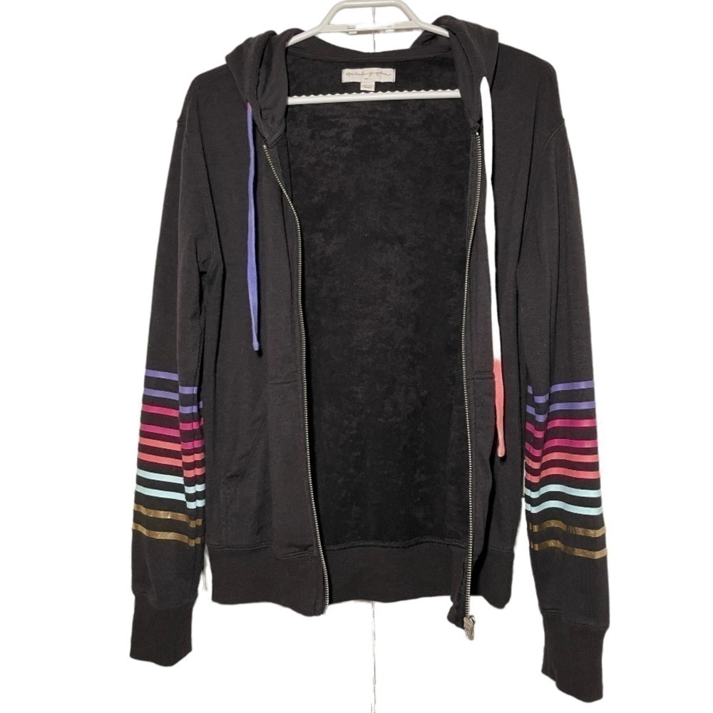 Spiritual Gangster x Peloton Zip Up Hooded Jacket size S - Picture 3 of 5